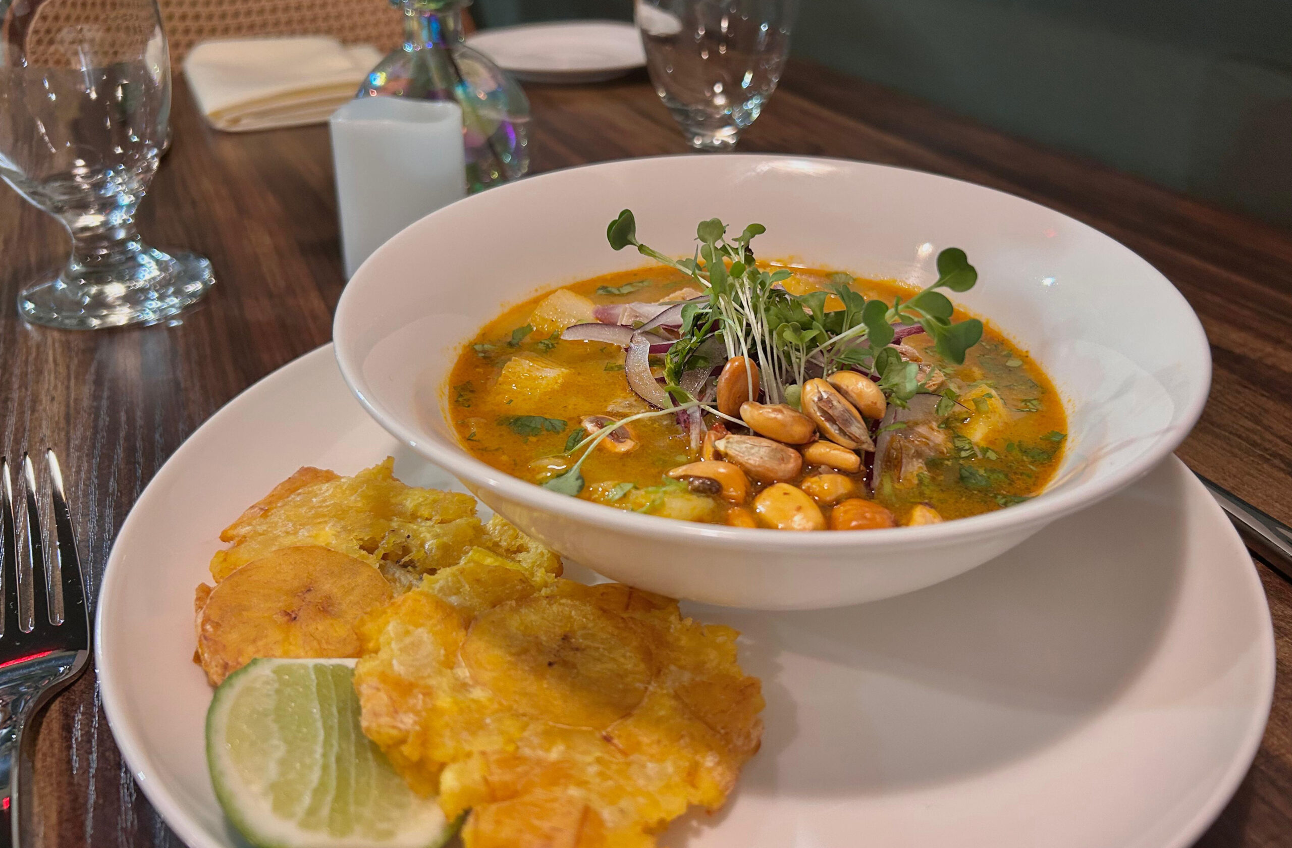 Home sopa bolas de verde gastronomia costa ecuador